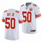 Men & Women & Youth Kansas City Chiefs #50 Willie Gay Jr. White Vapor Untouchable Limited Stitched Football Jersey,baseball caps,new era cap wholesale,wholesale hats